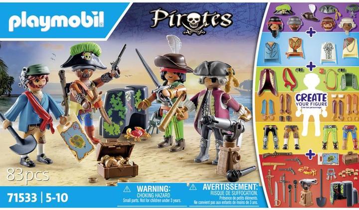 Image du produit Playmobil 71533 My Figures : Pirates (71533, Playmobil Pirates)