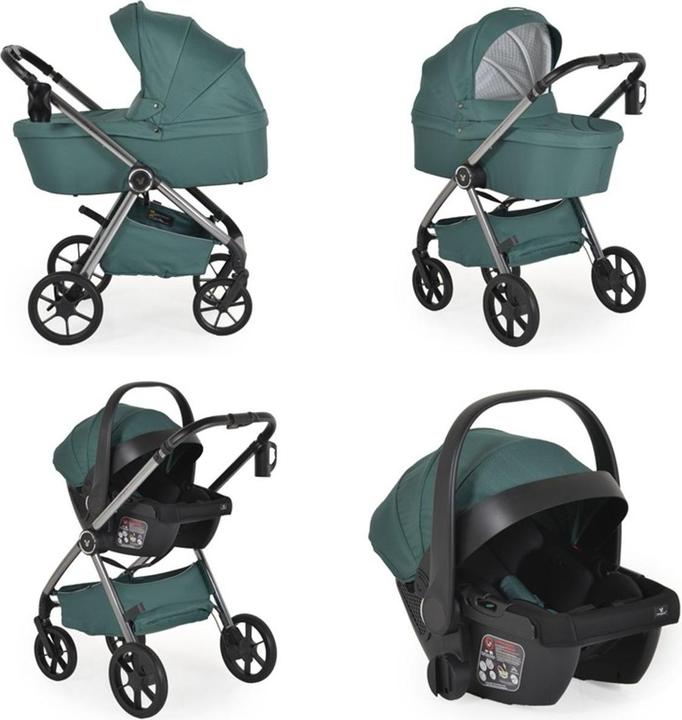 Image du produit Cangaroo poussette Unique 3 en 1 (0 Mois - 4 Années)