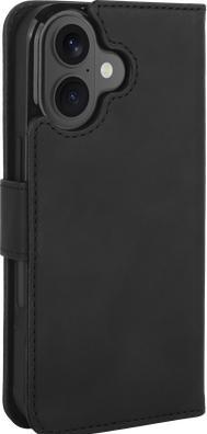 Produktbild Just in Case Herausnehmbare PU-Leder Book Hülle Schwarz Apple iPhone 17 (Apple iPhone 17)