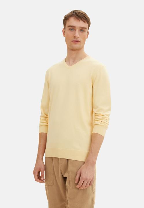 Produktbild Tom Tailor Strickpullover Pullover V-Neck (L)