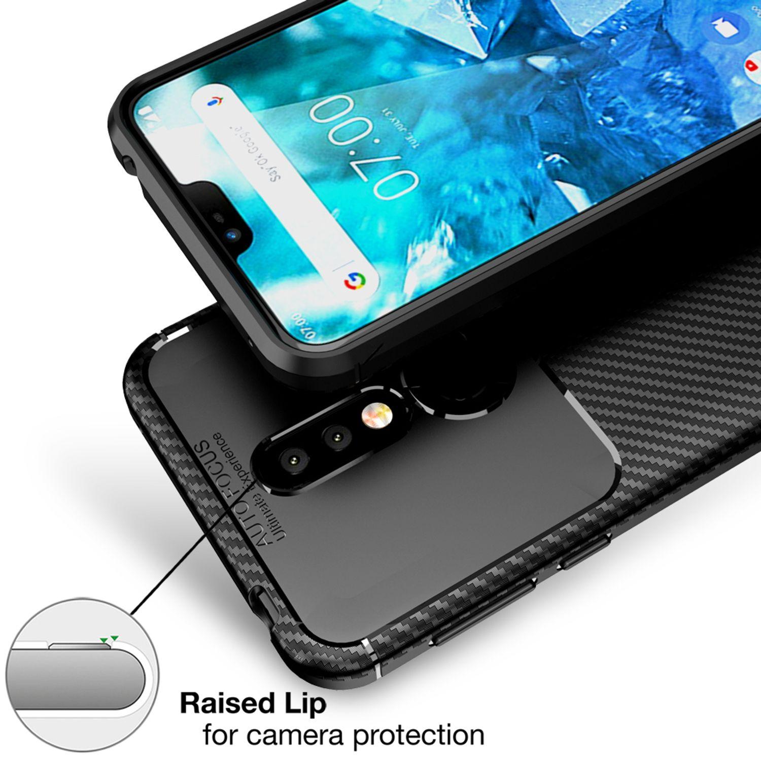 Thumbnail - Nalia Slim Case (Nokia 7.1), Smartphone Hülle, Schwarz