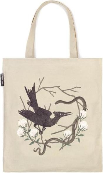 Out of Print The Hunger Games: The Show's Not Over Tote Bag