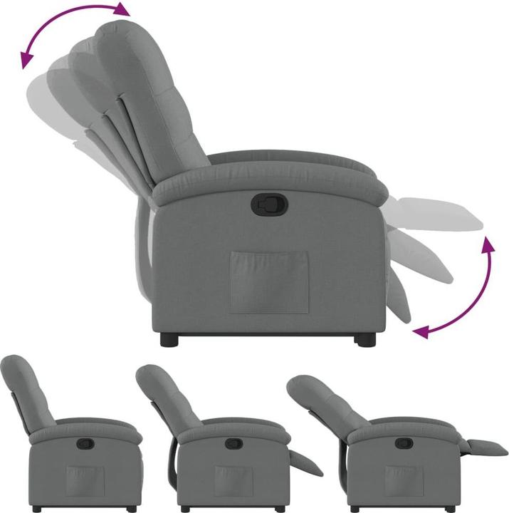 Image du produit vidaXL Relaxsessel mit Aufstehhilfe