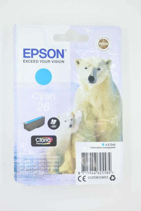 Produktbild Epson 26 Claria Premium (C)