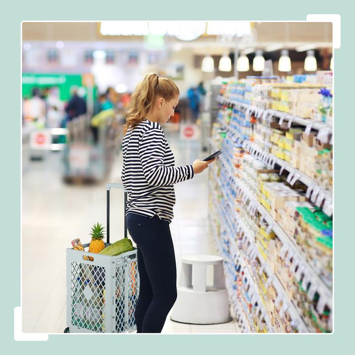 Actual product image Relaxdays shopping cart