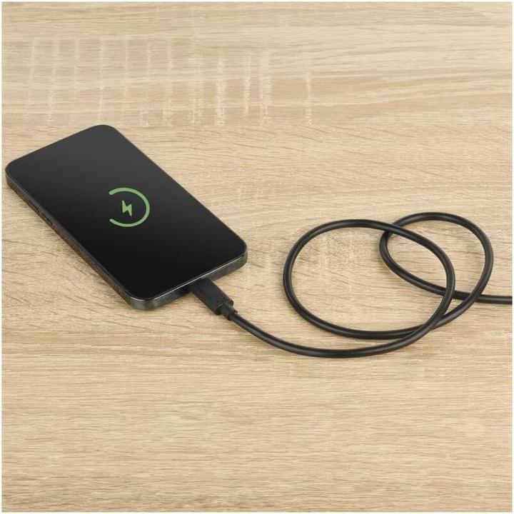 Immagine prodotto Emos USB Kabel 2.0 C Stecker - USB C Stecker 1m, schwarz (1 m, USB 2.0, 100 W)