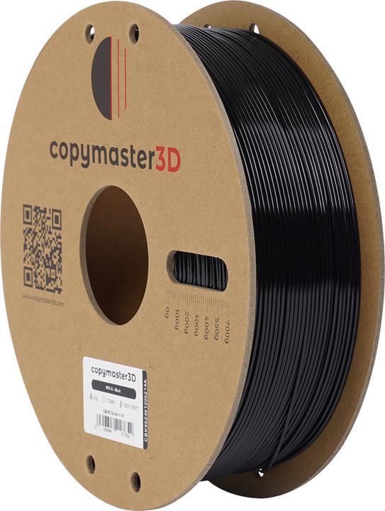 Actual product image Copymaster3D PET-G 3D printer filament, 1.75 mm, black (PETG-GF, 1.75 mm, 1250 g)