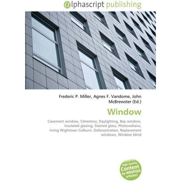 Window, Fachbücher von Agnes F. Vandome, Frederic P. Miller, John McBrewster