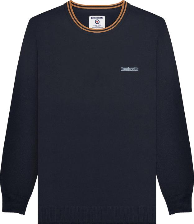 Produktbild Lambretta Pullover Mit kontrastfarbenen Streifen (4XL)