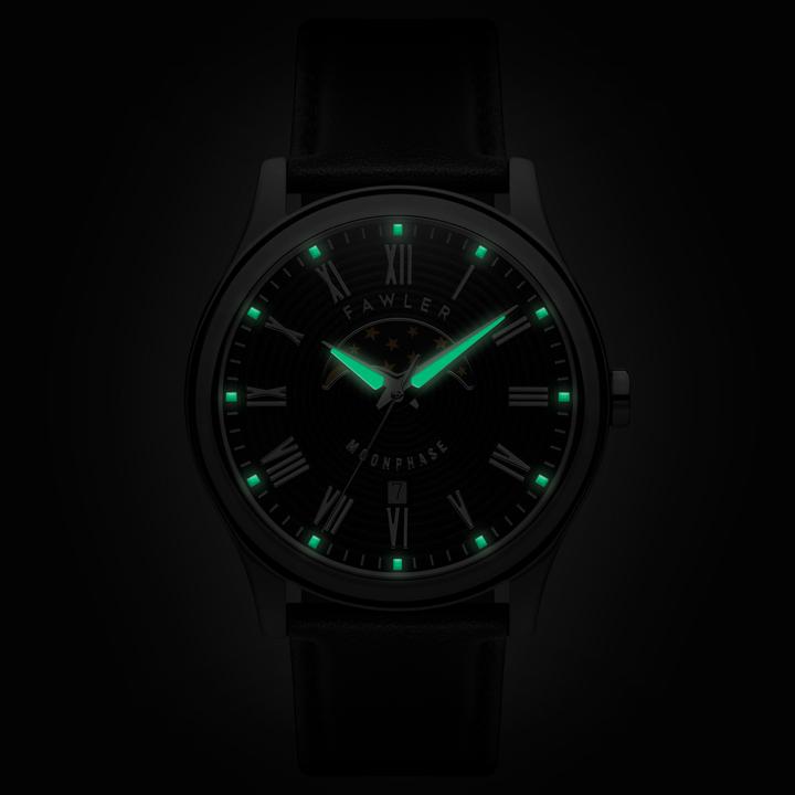 Actual product image Fawler Imperator (Moon phase clock, 42 mm)