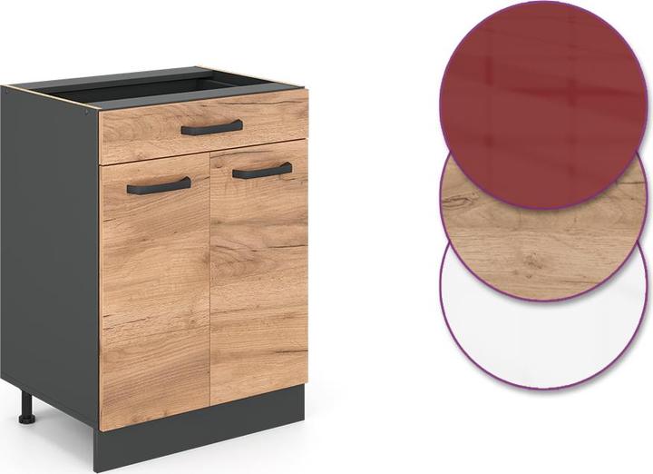 Produktbild Vicco Küchenunterschrank R-Line (60 x 46 x 81.60 cm)