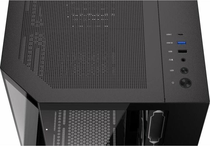 Produktbild Krux Empero (schwarz, Tempered Glass x 2) (ATX, mATX, Mini-ITX)