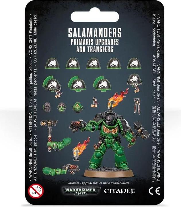 Image du produit Games Workshop Warhammer 40k - Améliorations et transferts de Salamanders Primaris
