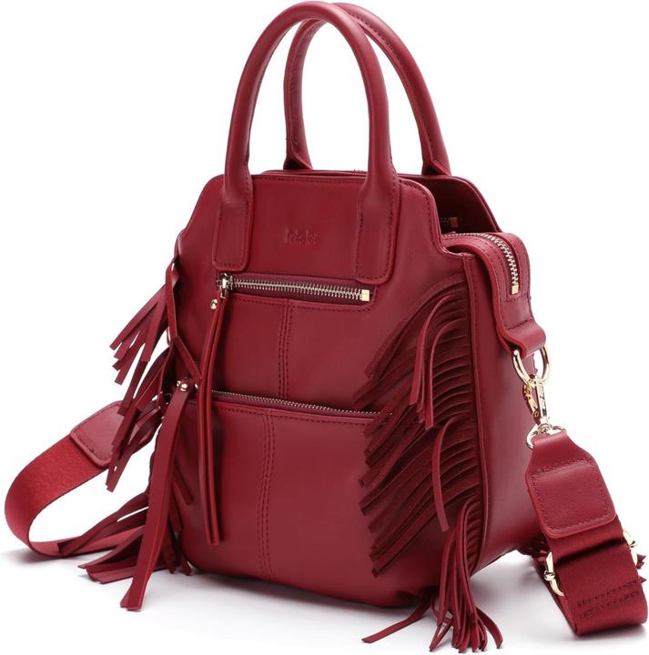 Immagine prodotto Kate Moss Tasche in pelle con frange, tracolla pratica