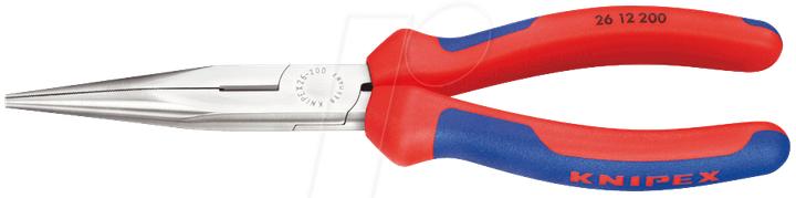Actual product image Knipex Snipe Nose Side Cutting Pliers (200 mm)