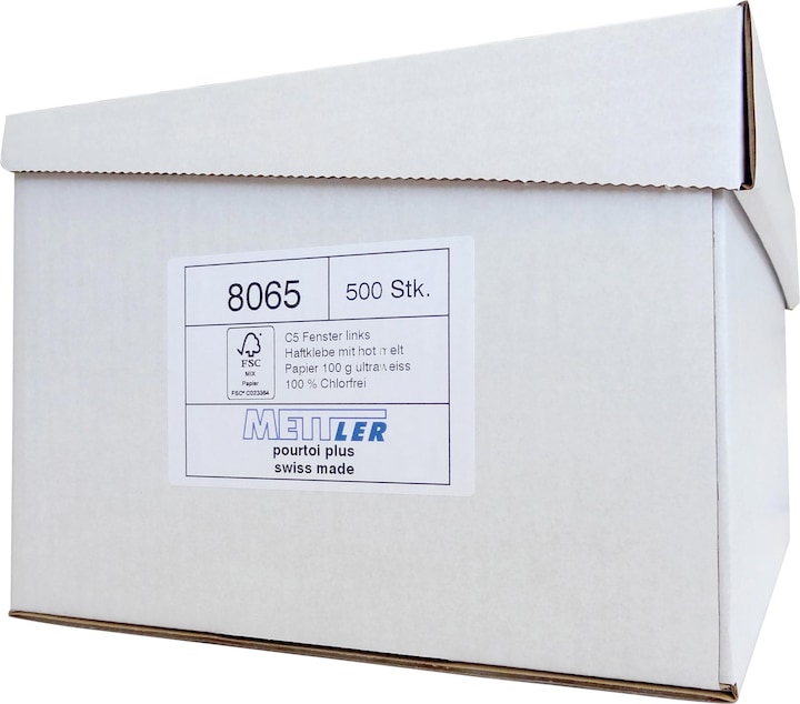 Immagine prodotto Mettler Office Busta finestra laser (C5, 500 x)
