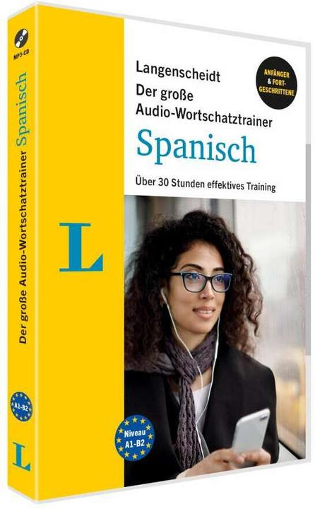 Actual product image Langenscheidt Der grosse Audio-Wortschatztrainer Spanisch (Spanish, German, 2022)