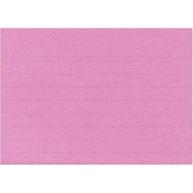 Staufen, Karteikarten, Karteikarte A6 liniert 7mm rosa (A6, 180 g/m², 100 x)