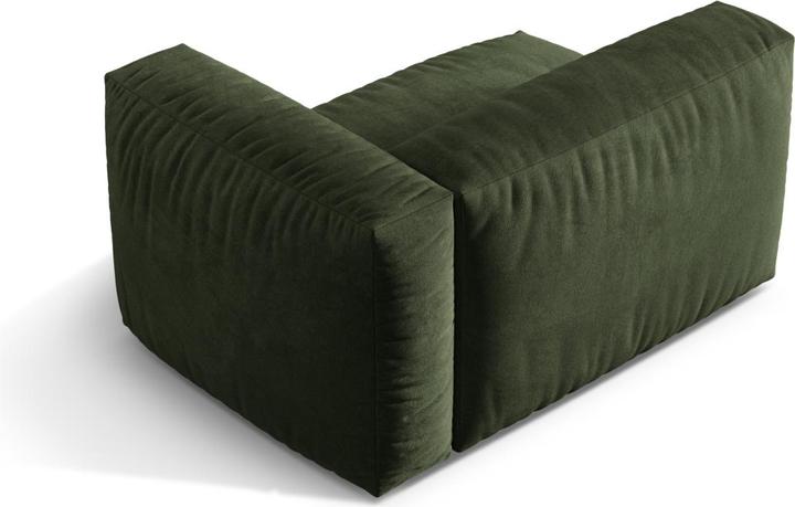 Image du produit Micadoni Chauffeuse Droit, "Martina", 1 Place, 121x106x75 Fabriqué en Europe (Canapé modulaire, 1 place)