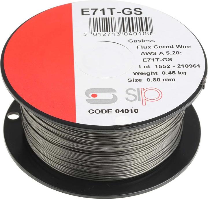 RS PRO Gasless wire for MIG welder,0.8mm 0.45kg