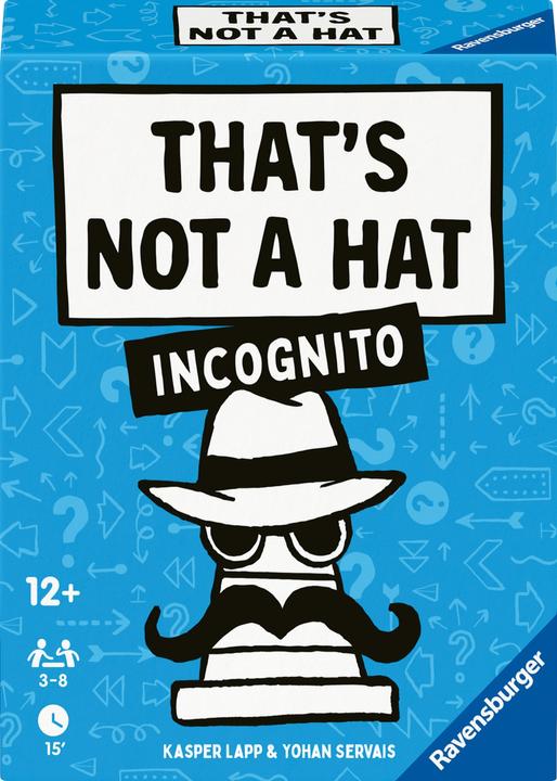 Actual product image Ravensburger 24685 That's not a hat - Incognito - Party game, card game for 3-8 people (German, French, Dutch, Italian)