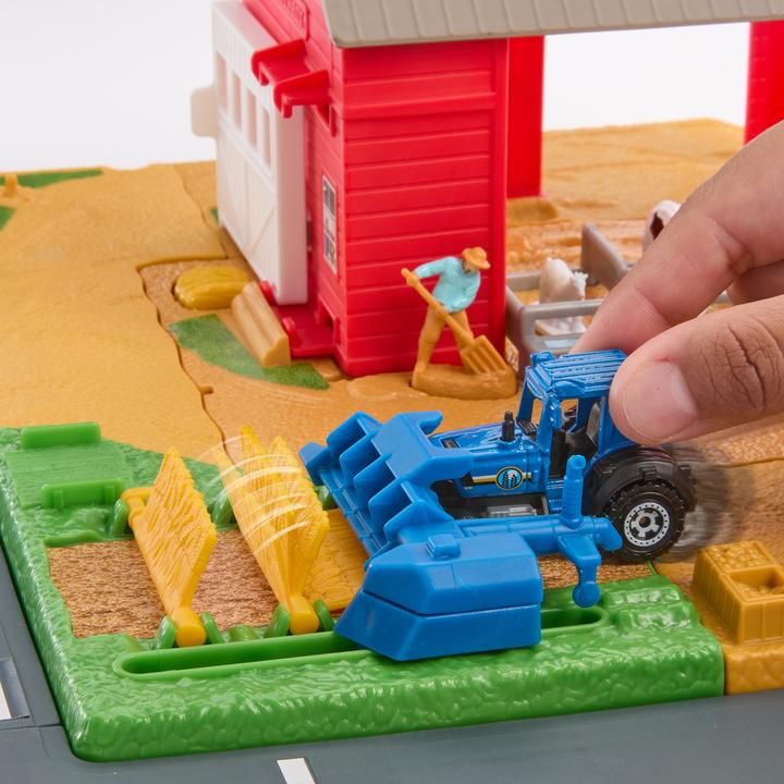 Actual product image Matchbox Action Drivers Farm Harvest Playset