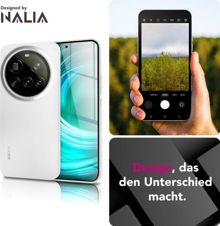Produktbild Nalia Phantom - 0,3mm Extrem Dünn, Federleicht, Mattiert, Minimalistisch - Ultra-Slim Handycase (Xiaomi 15 Ultra)