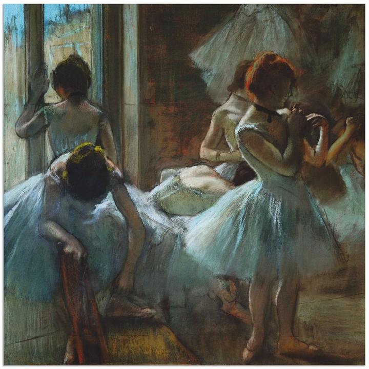 Image du produit Artland Danseuses bleues à l'entracte R2FQ (40x40 cm)