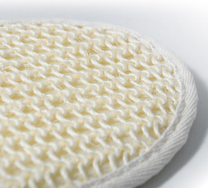 Produktbild MSV Peelinghandschuh aus Sisal 23.5 x 16 cm, Weiss