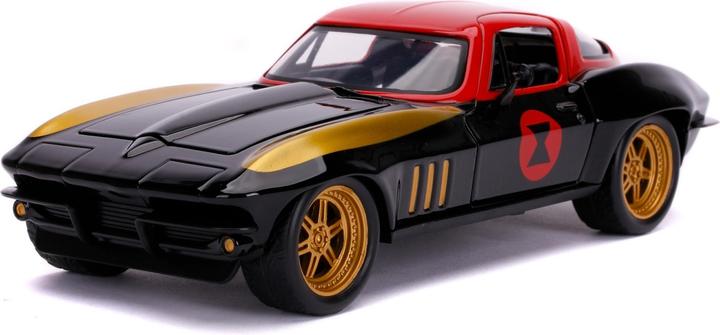 Produktbild Dickie Marvel Black Widow 1966 Chevy 1/24 car