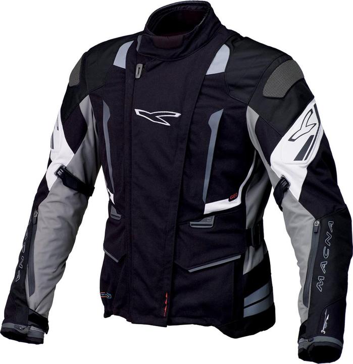 Immagine prodotto Macna GEO Jacke schwarz-grau-weiss S (Uomini, S)