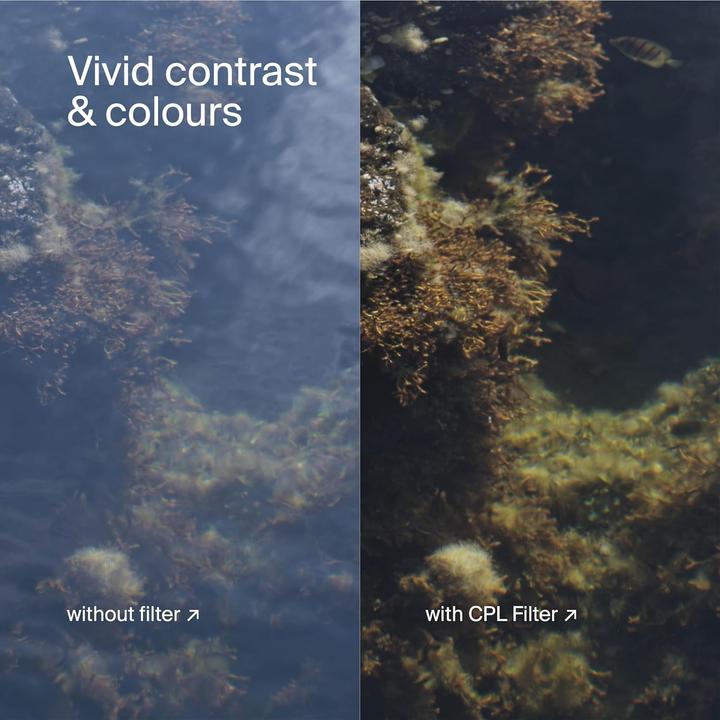 Productafbeelding Urth 77mm UV, Circulair Polariserend (CPL), ND8, ND1000 Lensfilterset (Plus+) (77 mm, UV-filter)