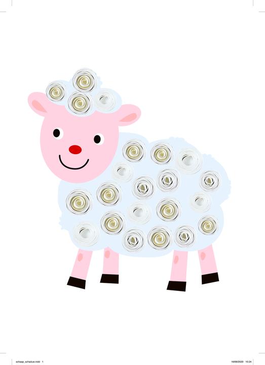 Actual product image The craft book for the little ones Cutting and gluing farm