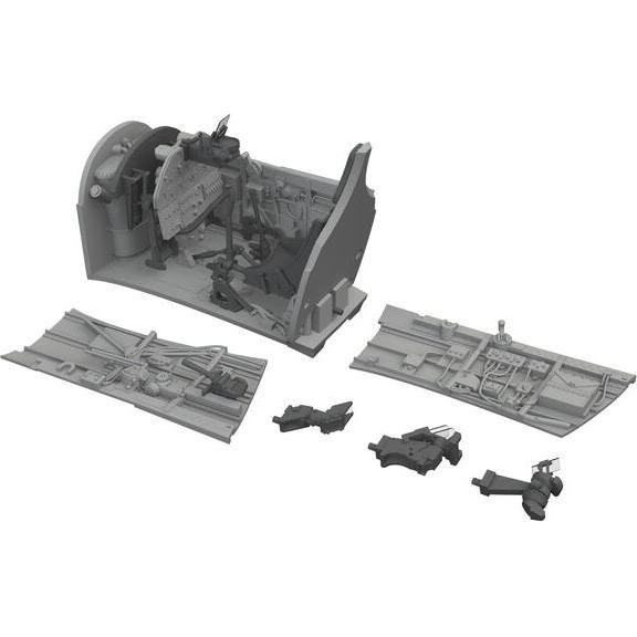 Eduard P-40E cockpit w/ late seat PRINT