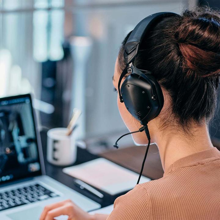 Actual product image V-Moda BoomPro (1.9m, 3.5mm jack, Crossfade)