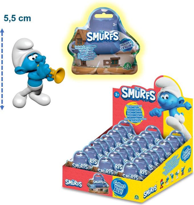 Produktbild Giochi Preziosi Les Schtroumpfs - Sachet De 1 Figurine 5,5 Cm - Ash (5 cm)