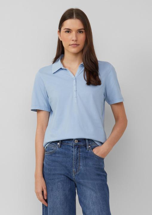 Produktbild S.Oliver T-Shirt Jersey-Polo mit Knopfleiste (40)