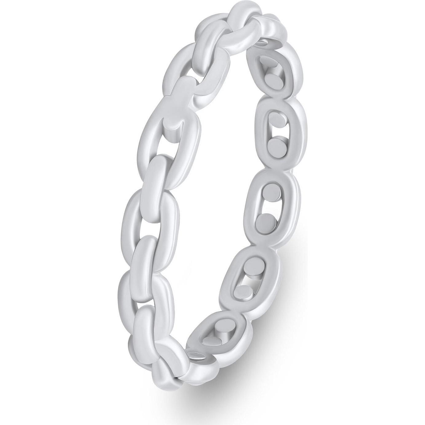 Brilio, Anello, Argento - Anello originale in argento RI089W - Circuito: 50 mm, (50)