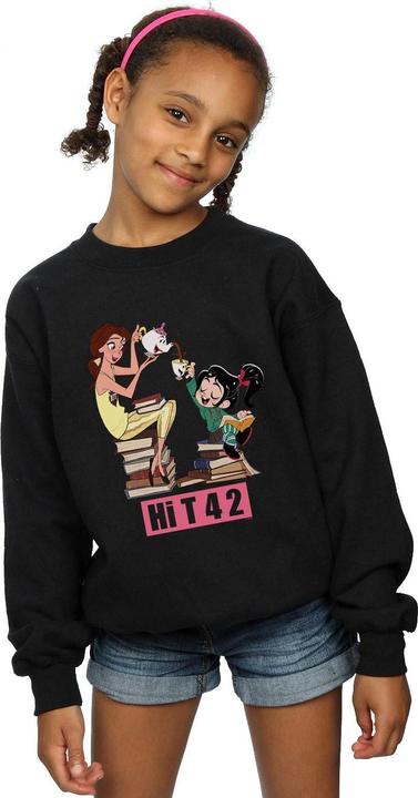 Produktbild Disney Wreck It Ralph Belle And Vanellope Sweatshirt Mädchen (128)