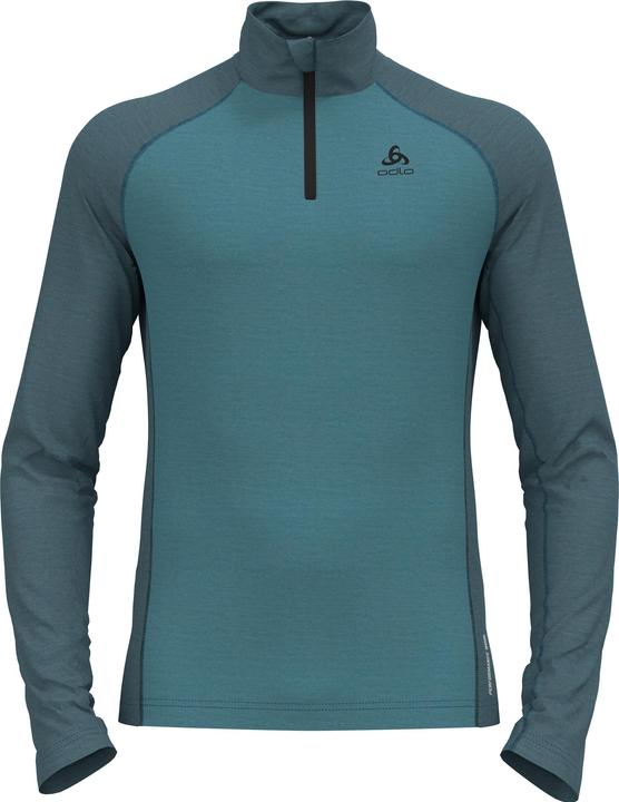 Actual product image Odlo BL TOP turtle neck l/s half zip NATURAL (S)