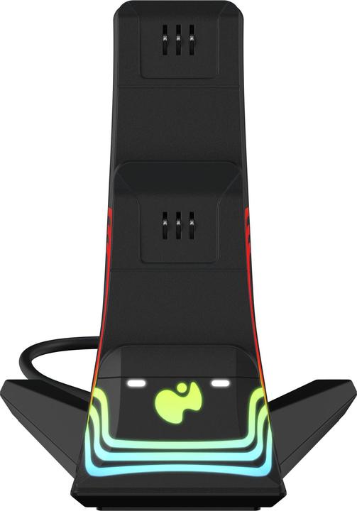 Produktbild PDP Ladestation Dual Afterglow Wave schwarz für XBOX SeriesX (Xbox Series X, Xbox One S, Xbox Series S)