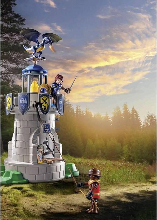 Image du produit Playmobil Tour du chevalier avec forgeron et dragon (71483, Playmobil Novelmore)