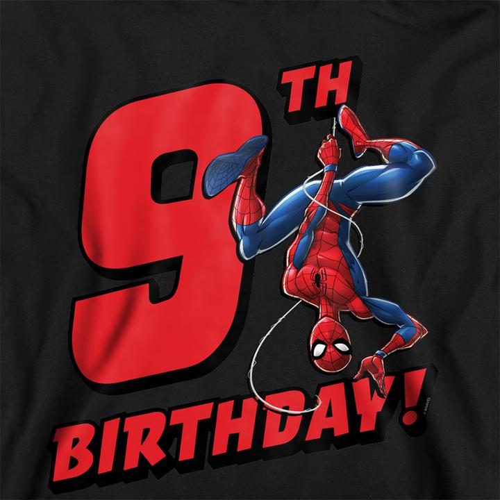 Produktbild Spiderman Kapuzenpullover meliert 9 Geburtstag (128)