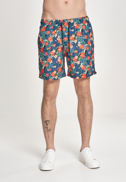 Actual product image Urban Classics Pattern Swim Shorts (XS)