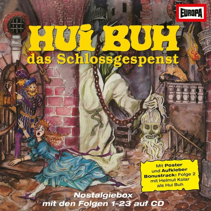 Hui Buh das Schlossgespenst - Nostalgiebox (F1-23). (Hoo jongen, Duits)