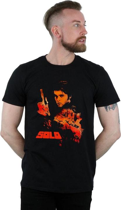 Image du produit Star Wars - T-shirt SOLO COLOURED SILHOUETTE - Homme (L)