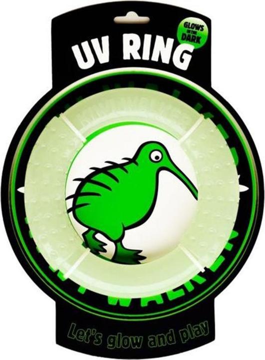 Produktbild Kiwi Walker Hunde-Spielzeug Glow Ring Maxi, Ø 17 cm (Kauspielzeug Hund)
