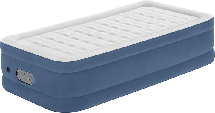 Actual product image Bestway AlwayzAire Twin Air Mattress with Built-in Dual Pump 1.91 m x 97 cm x 46 cm (950 x 1860mm)