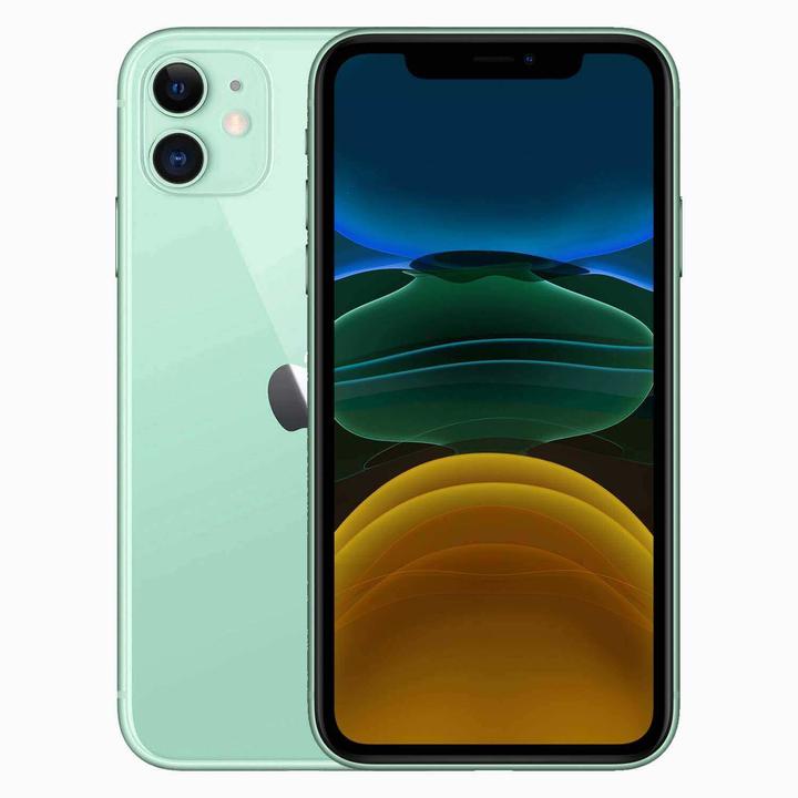 Actual product image Forza Refurbished iPhone 11 (64 GB, Green, 240.16", 12 Mpx, Hybrid Dual SIM + eSIM, A / Like new)