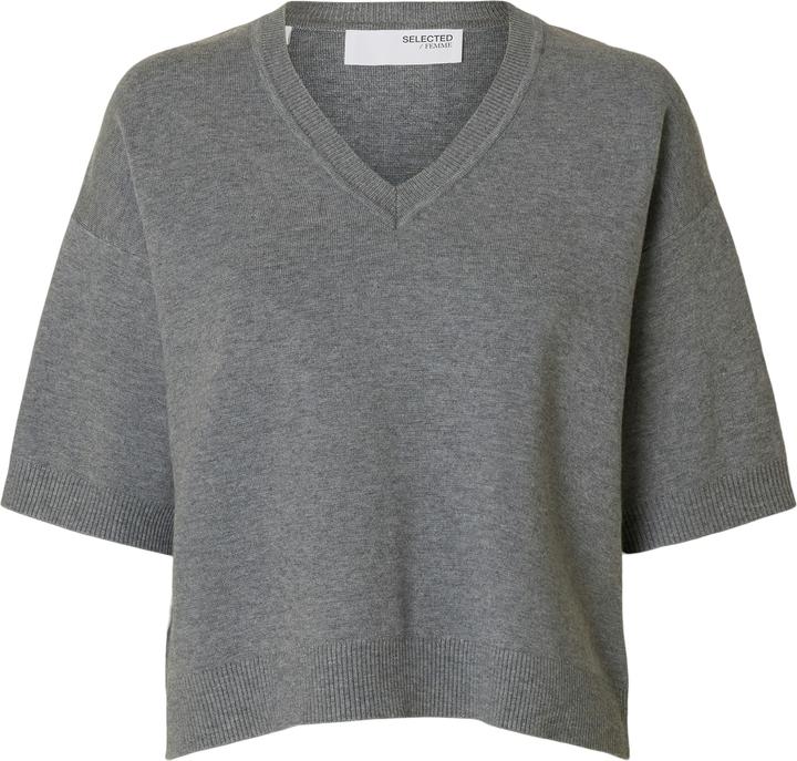 Actual product image Selected Femme Viscose mix knitted top (M)